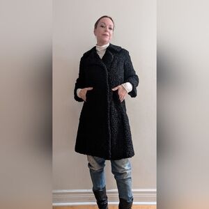 Elegant Black Women's Coat